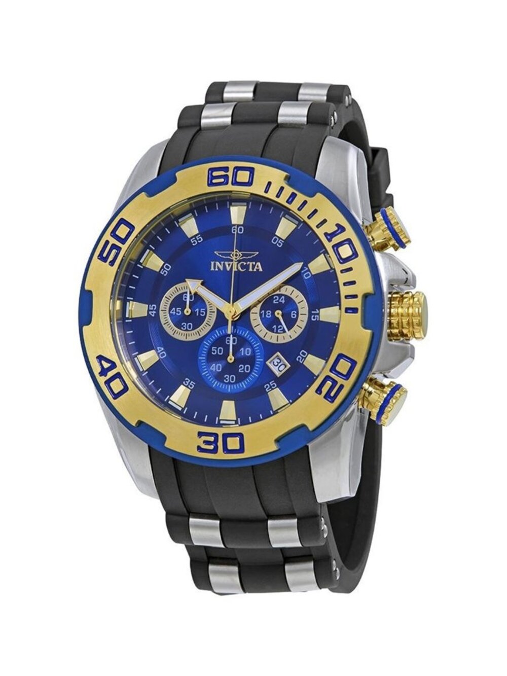NWT Invicta Pro Diver Chronograph Blue Dial Men's Watch
